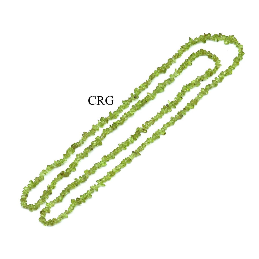 Peridot Inspired Strand Chip Necklace (32 Inches) (1 Piece)