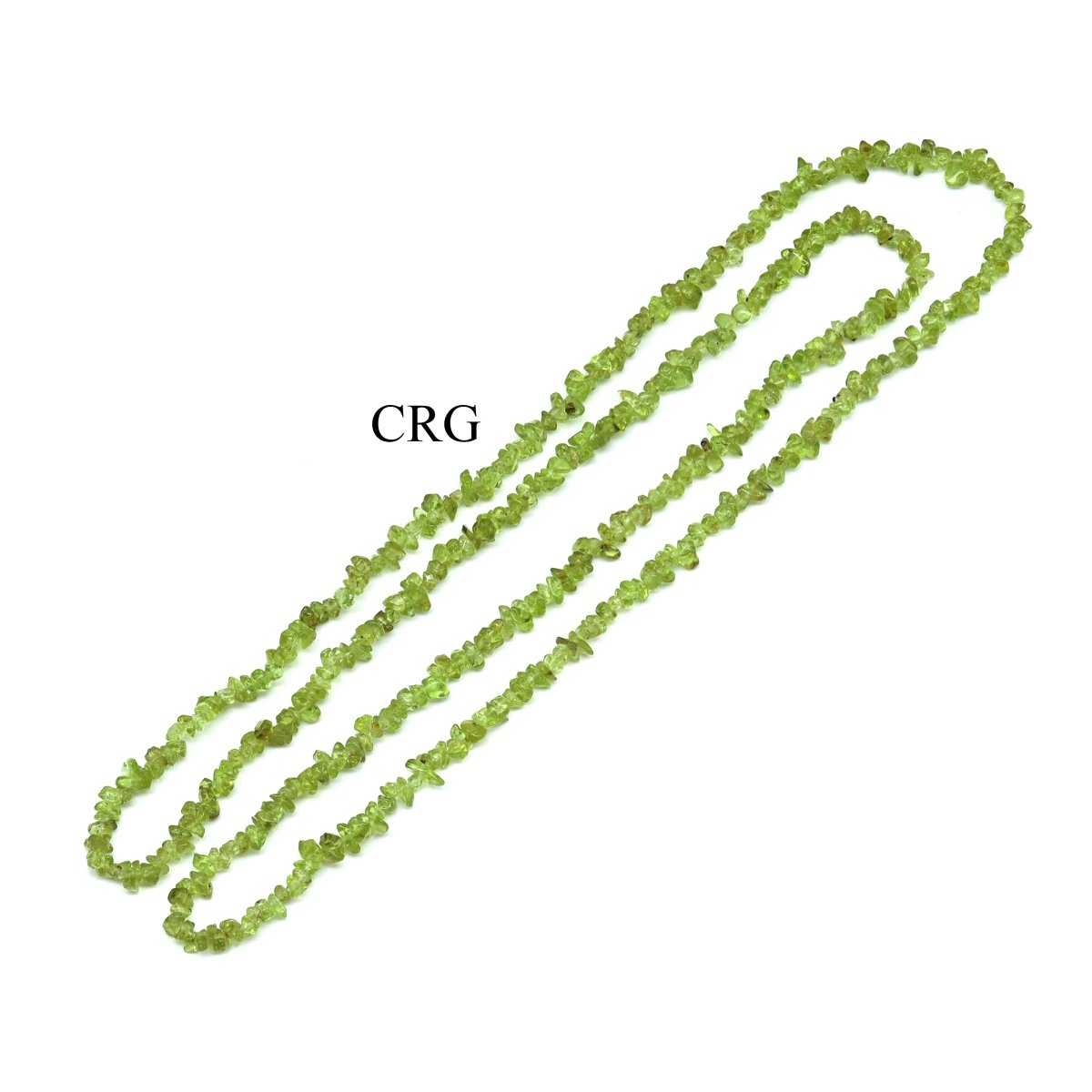 Peridot Inspired Strand Chip Necklace (32 Inches) (1 Piece)