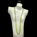 Peridot Inspired Strand Chip Necklace (32 Inches) (1 Piece)