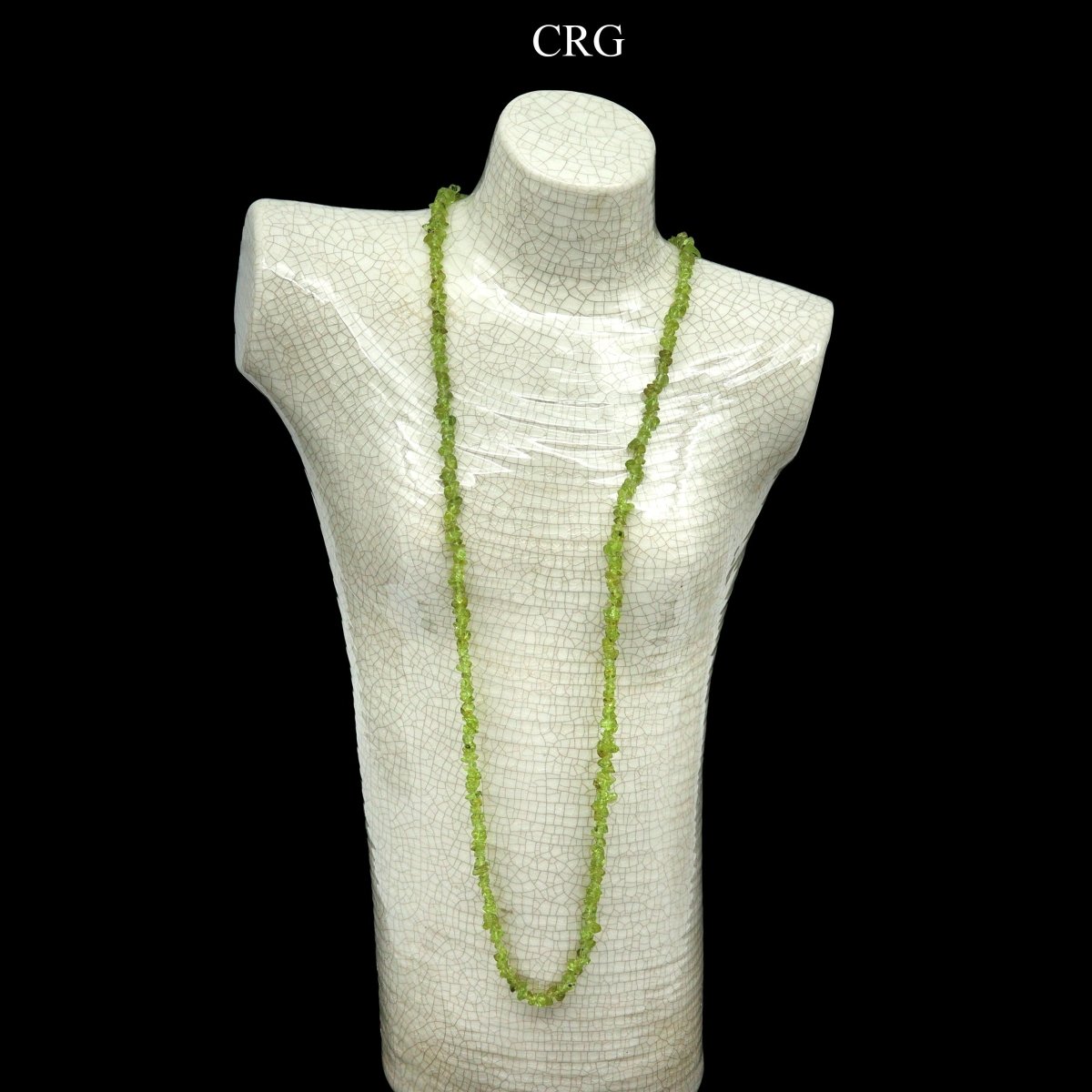Peridot Inspired Strand Chip Necklace (32 Inches) (1 Piece)