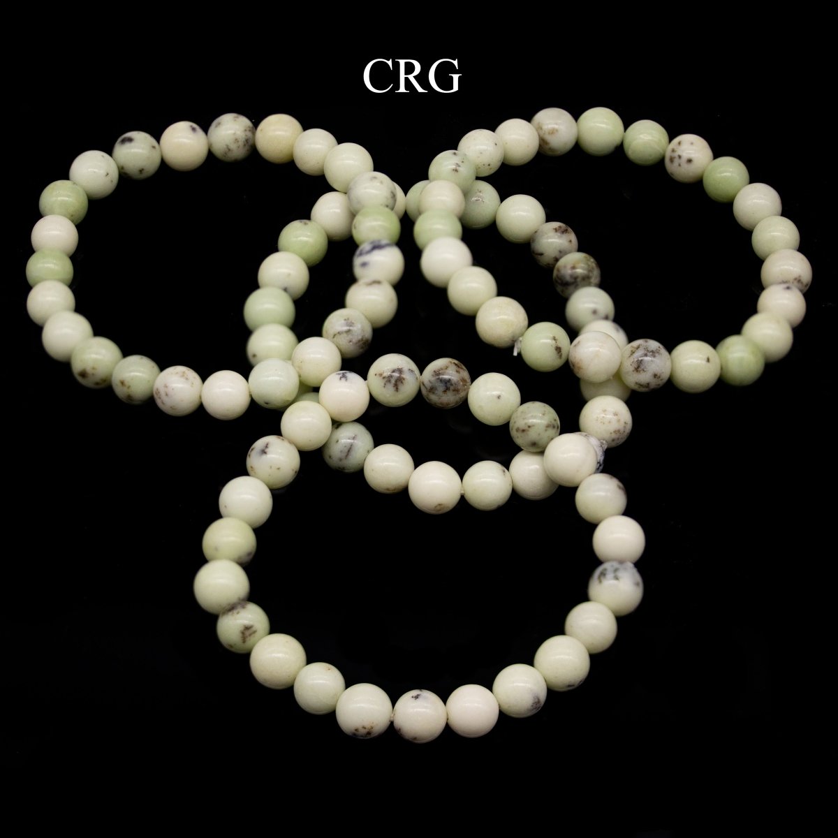 QTY 1 - Pine Jasper Stretch Bracelet / 8mm AVG