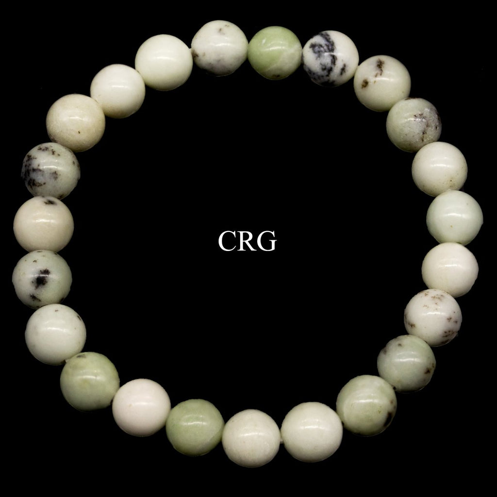 QTY 1 - Pine Jasper Stretch Bracelet / 8mm AVG