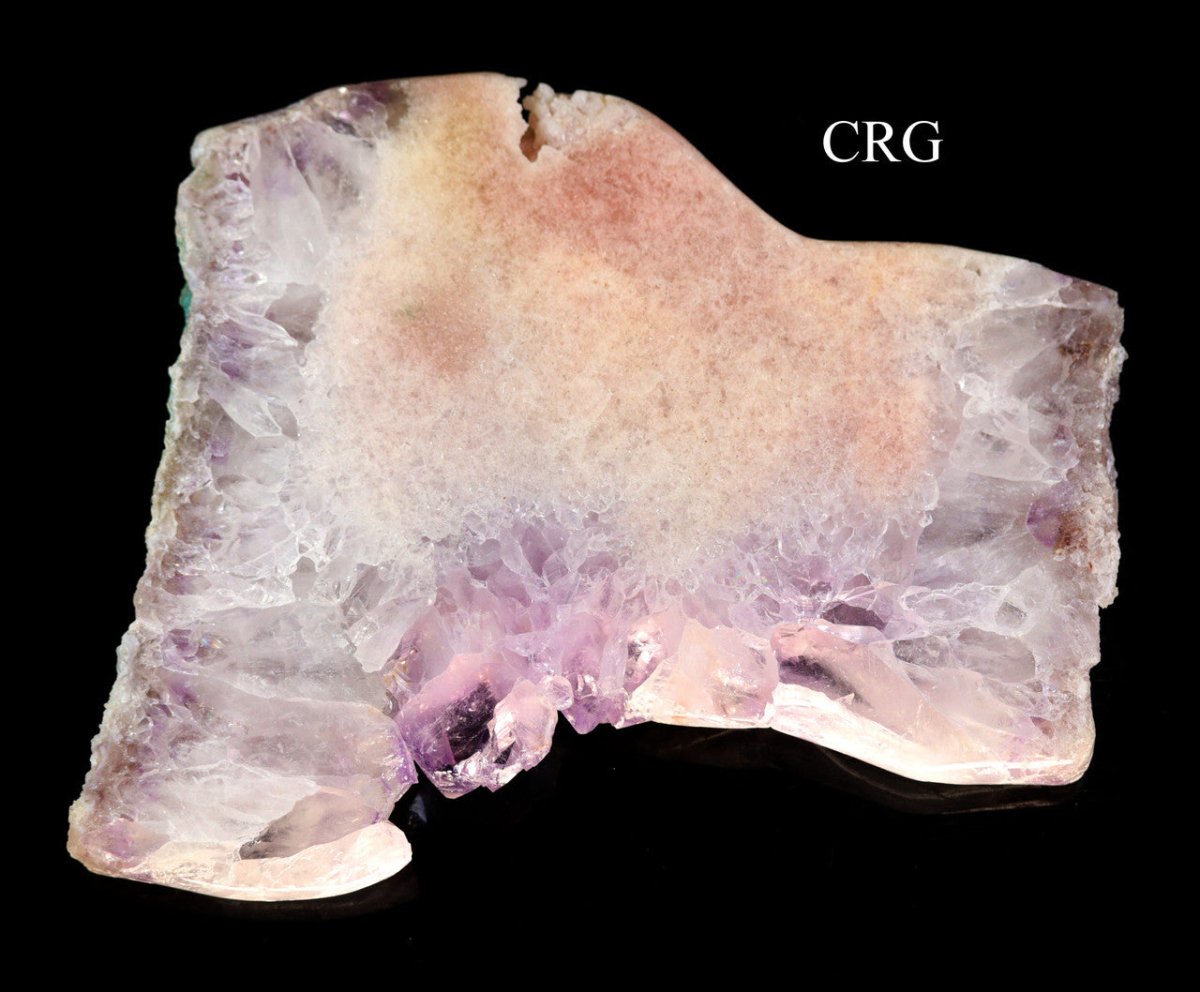 QTY 1 - Pink Amethyst Thick Slab / 1.5-2 Kg Avg