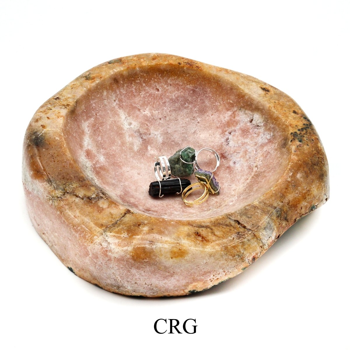QTY 1 - Polished Pink Amethyst Bowl / 3.5-4.5kg AVG