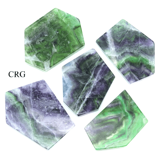 Polished Rainbow Fluorite Slab 45-60mm (1 Piece)