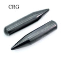 QTY 1 - Polished Russian Shungite Cylindrical Massage Pencil / 10 cm