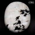 QTY 1 - Rainbow Moonstone Palm Stone / 50mm AVG