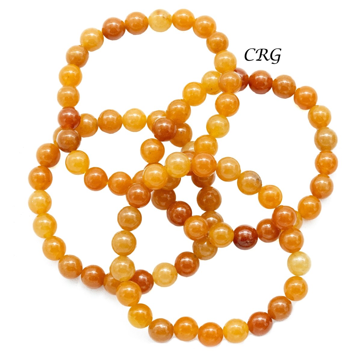 QTY 1 - Red Aventurine Stretch Bracelet / 8mm AVG