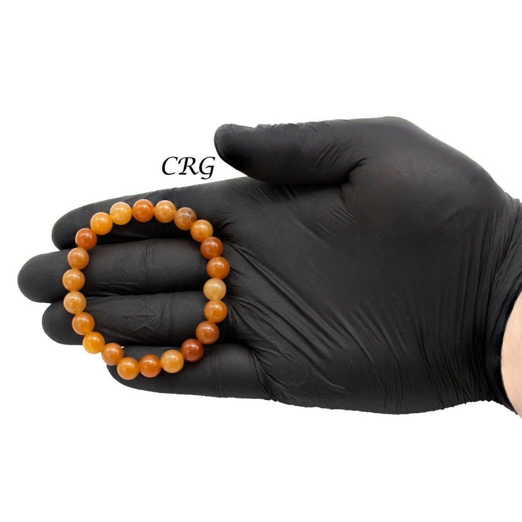 QTY 1 - Red Aventurine Stretch Bracelet / 8mm AVG