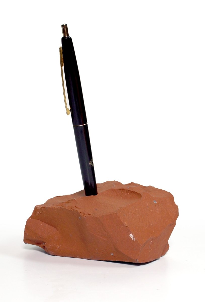Red Jasper Pen Holder - 3"-4" - Qty 1