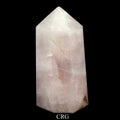 QTY 1 - Rose Quartz Point / 3-5" AVG