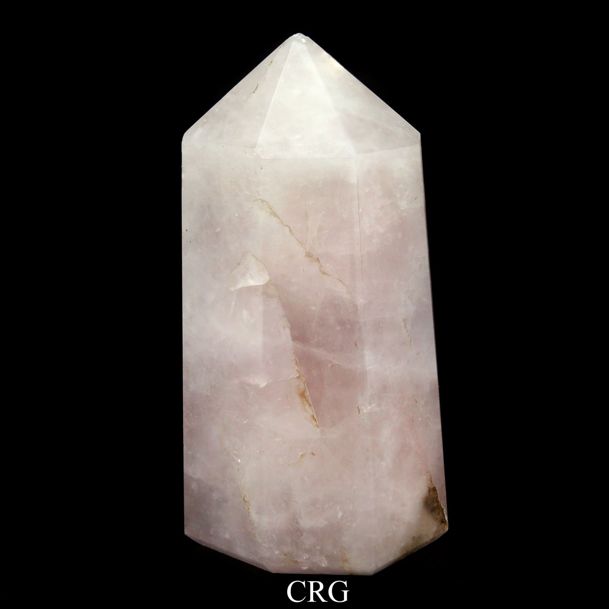 QTY 1 - Rose Quartz Point / 3-5" AVG