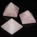 QTY 1 - Rose Quartz Pyramid / 1-3" AVG