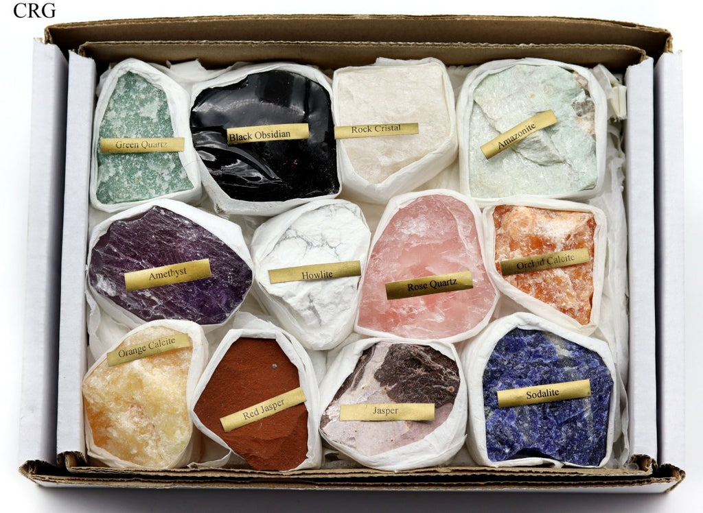 Rough Assorted Minerals Small Flat - 1"-2" - Qty 1