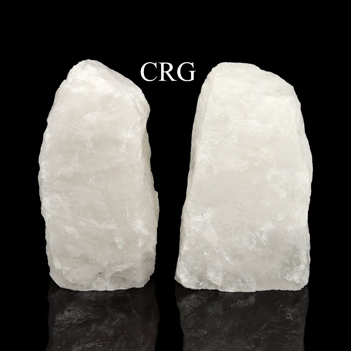 QTY 1 - Rough Crystal Quartz Lamp / CORD AND BULB INCLUDED / 5" AVG