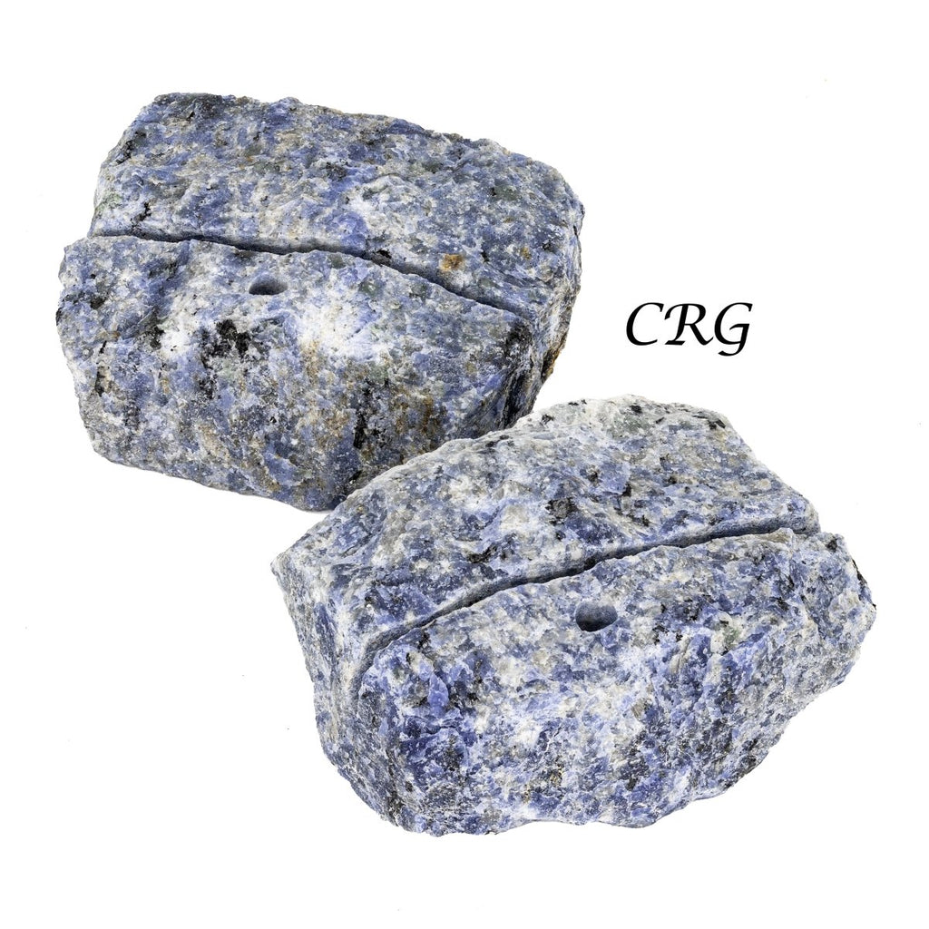 Rough Sodalite Card & Pen Holder - 3"-3.25" - QTY 1
