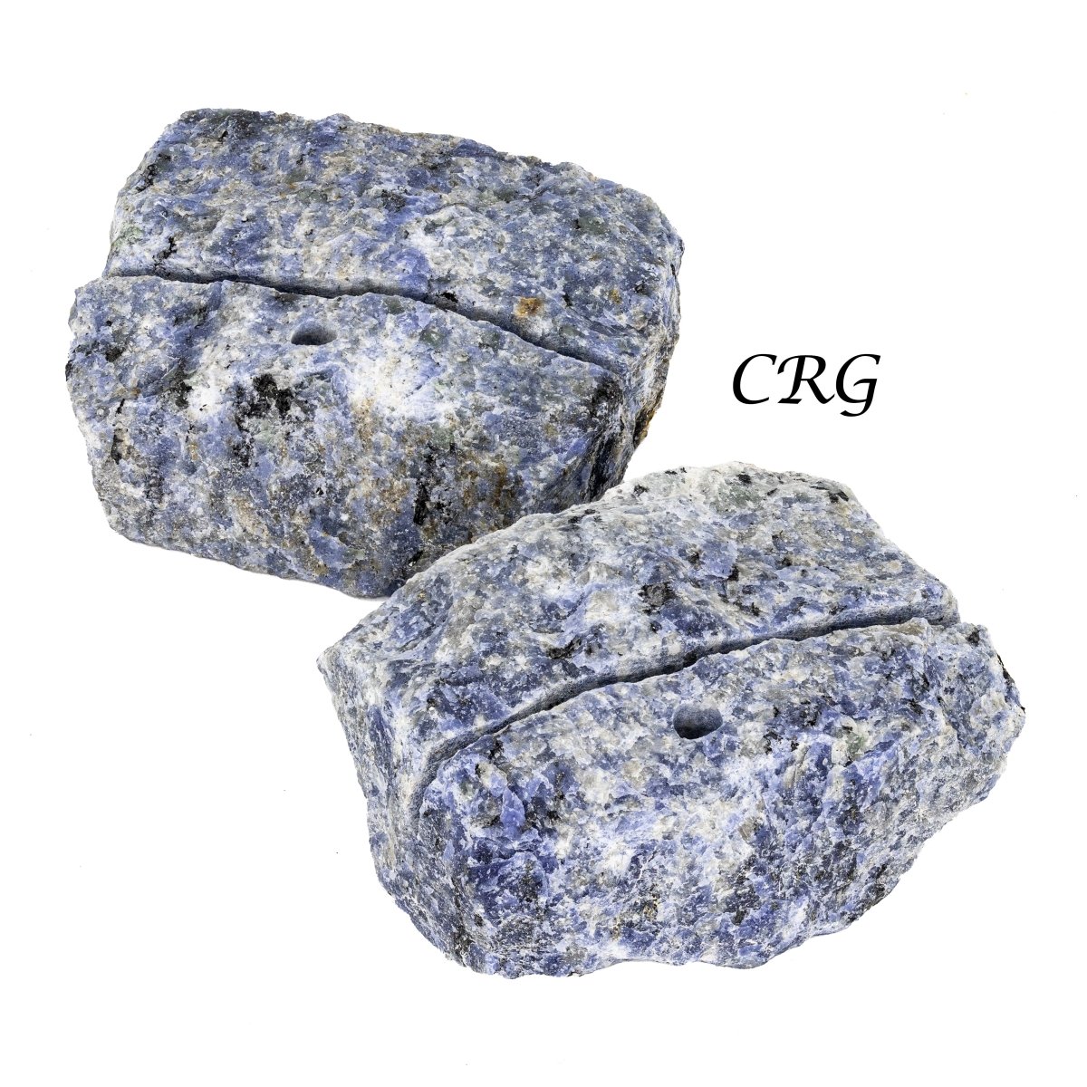 Rough Sodalite Card & Pen Holder - 3"-3.25" - QTY 1