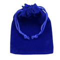 Royal Blue Deluxe Plush Velvet Pouch 3x4" (1 Piece)