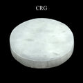 Scratch and Dent Selenite Slab Plate 14cm (1 Piece)
