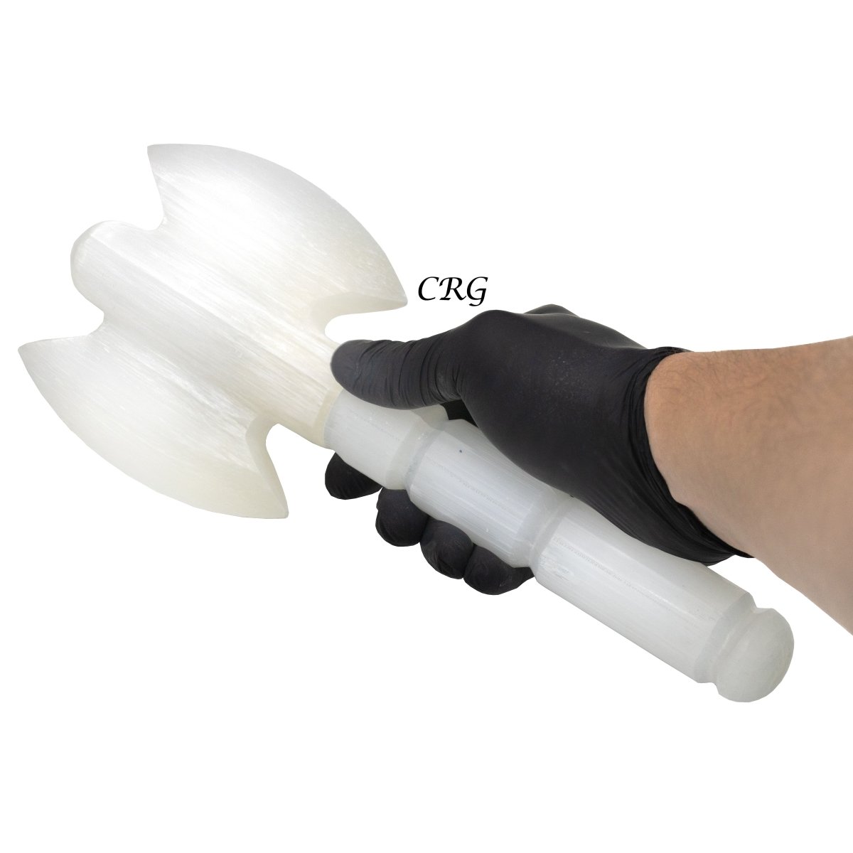Qty 1 - Selenite Axe 30cm
