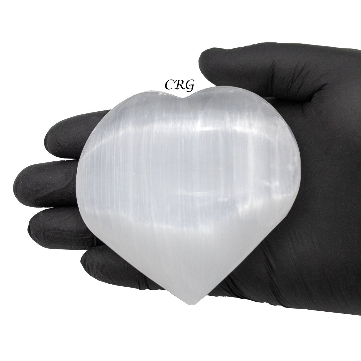 Selenite Heart 10cm (1 Piece)