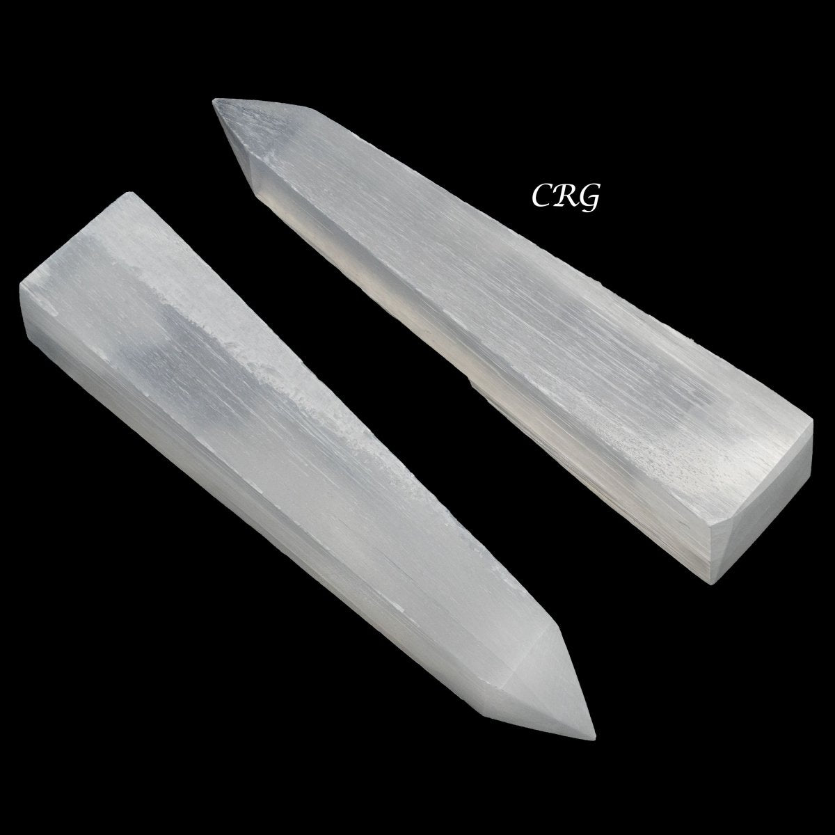 Selenite Obelisk Tower 4 to 5 Inches (1 Piece)