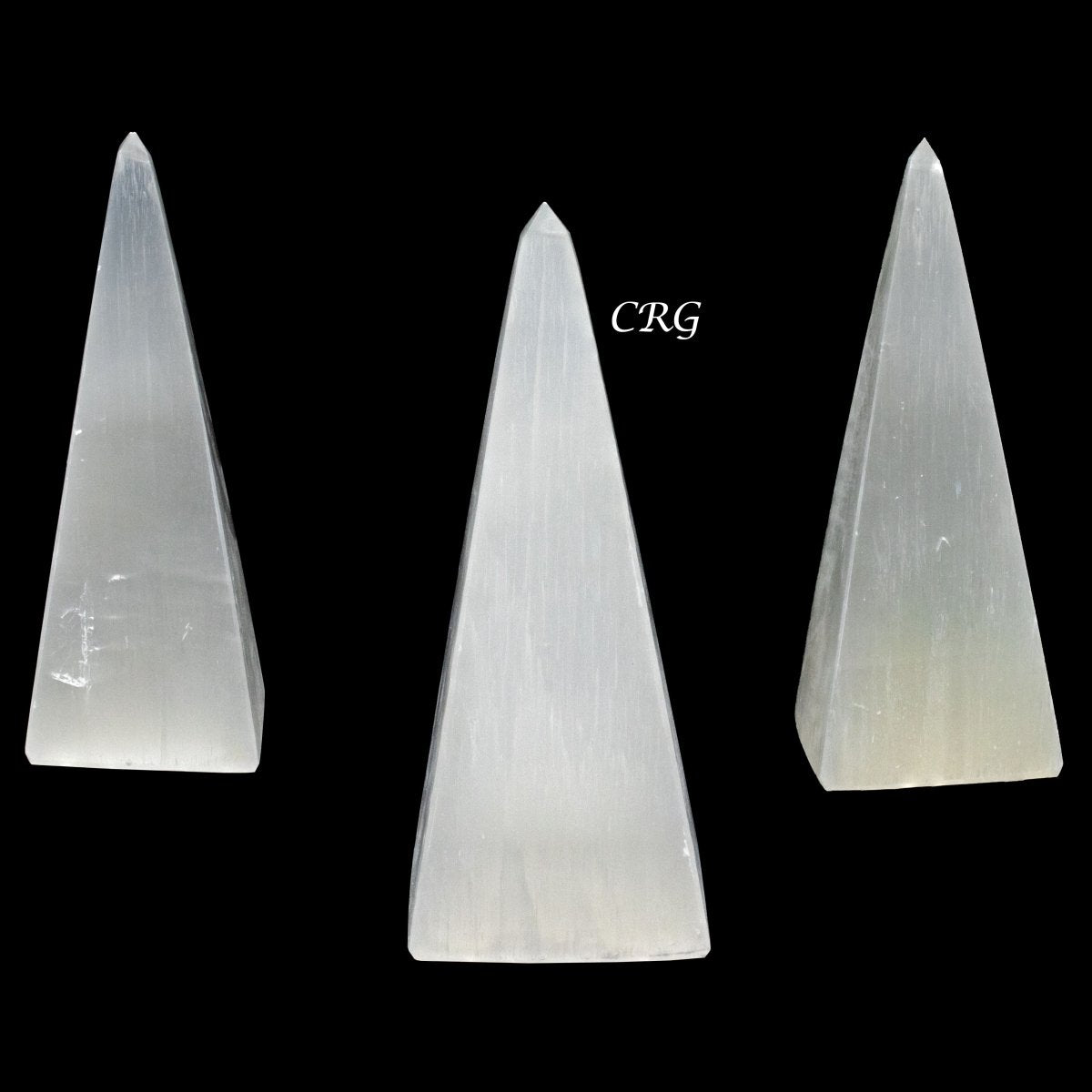 Selenite Pyramid 8 Inches (1 Piece)