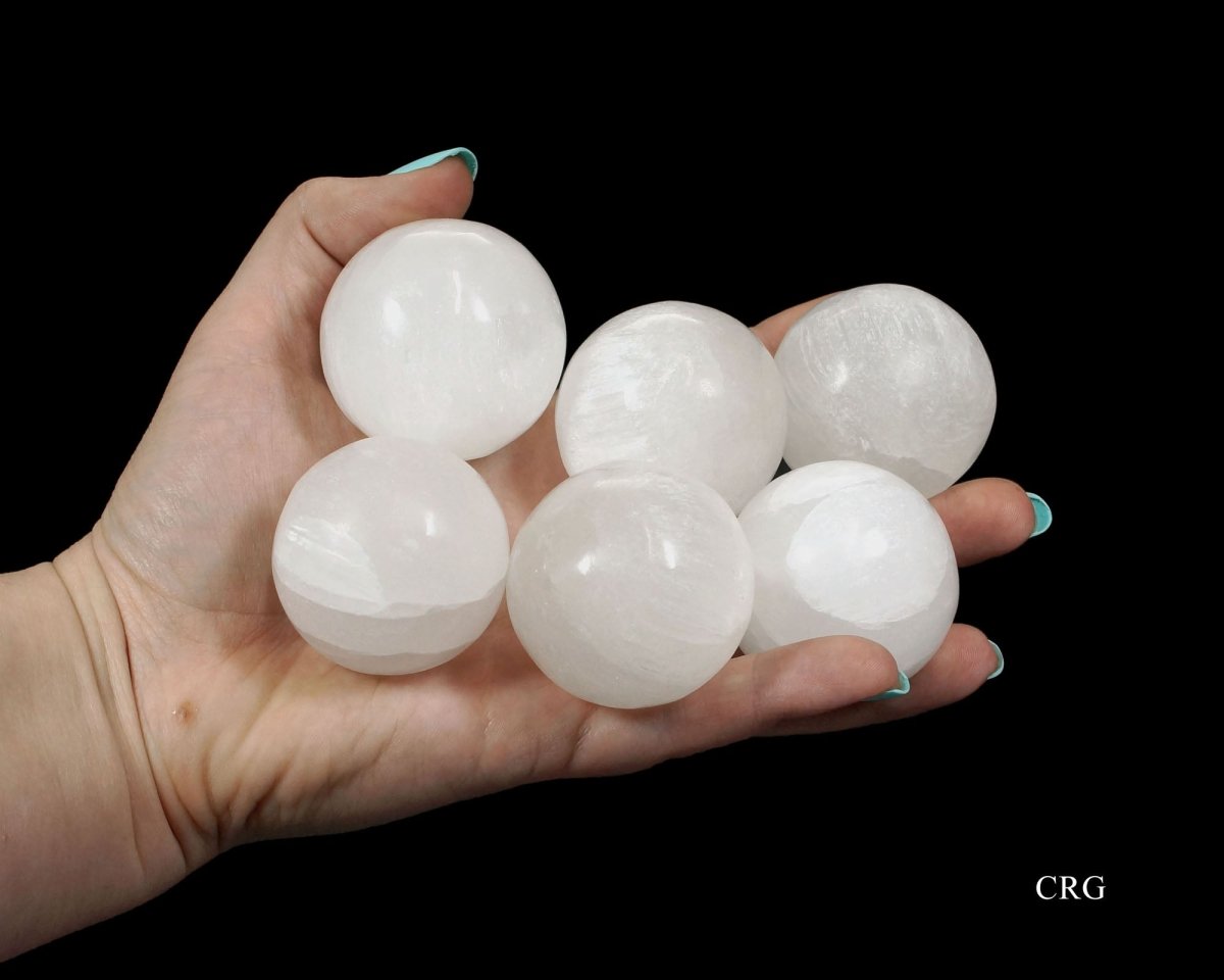 Selenite Sphere (1 Piece) 40-45mm