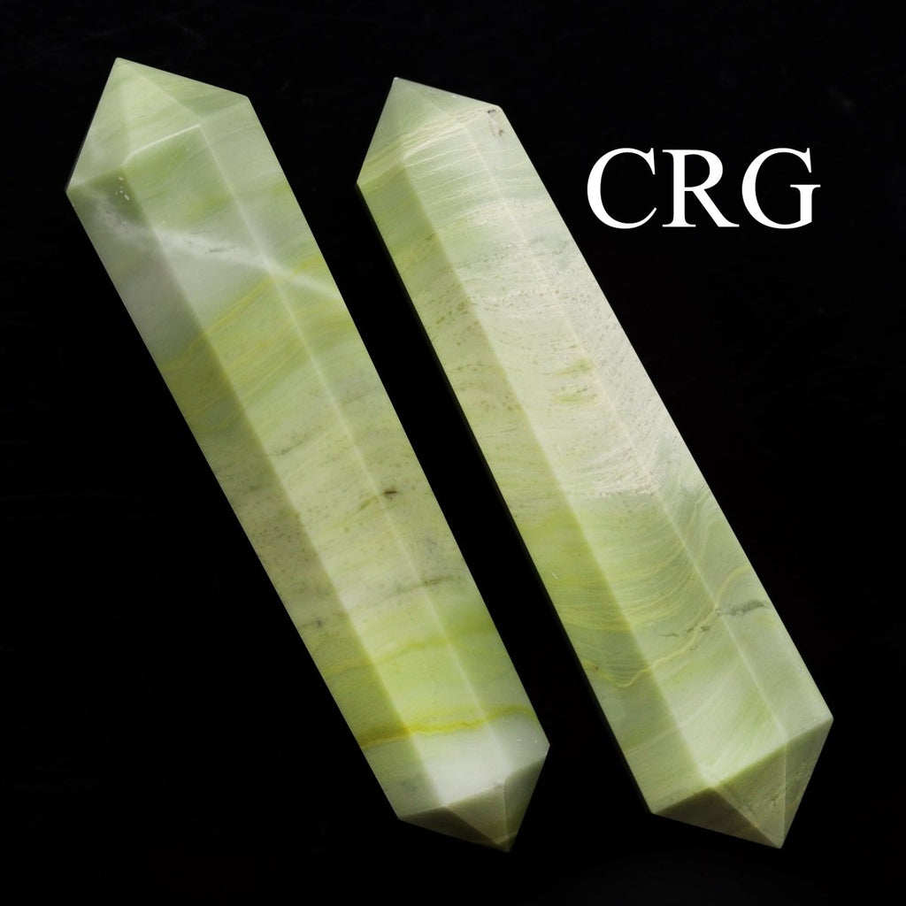 QTY 1 - Serpentine Double Terminated Point / 3-5" AVG