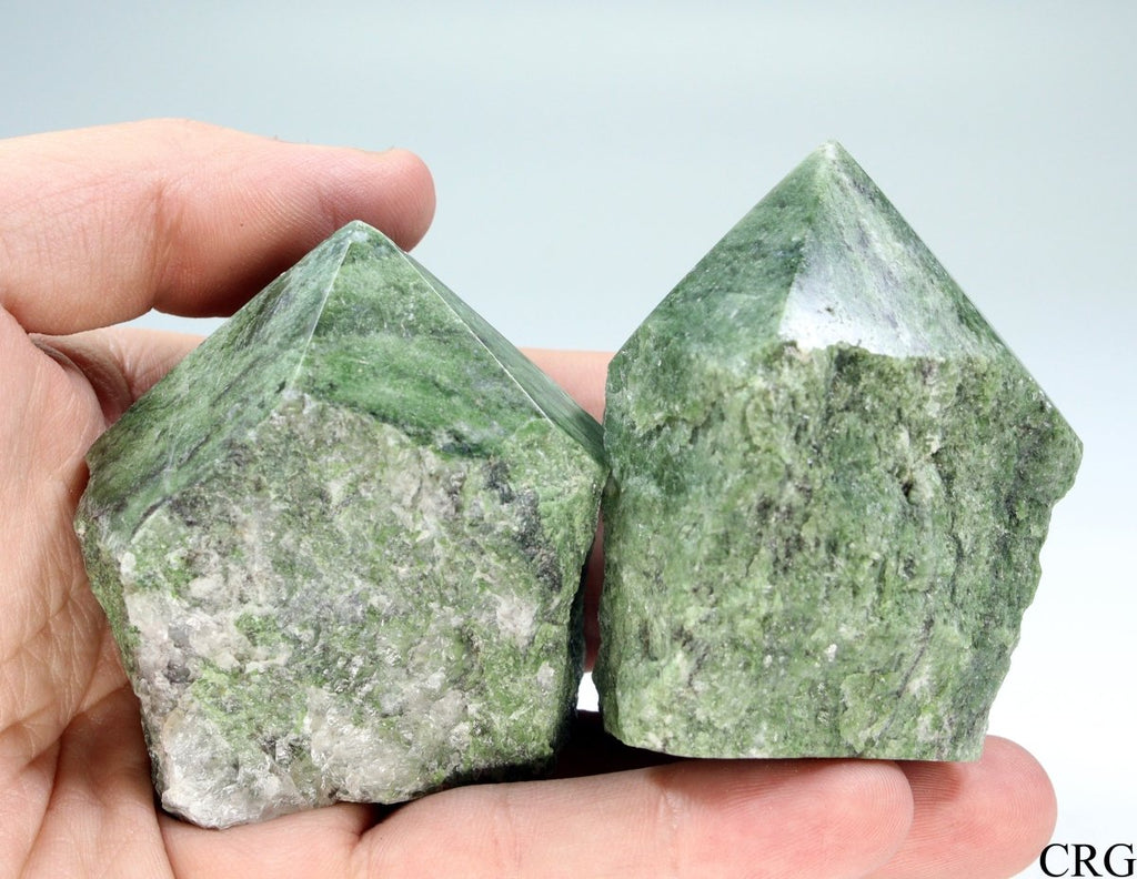 Serpentine Top Polished Point - QTY 1