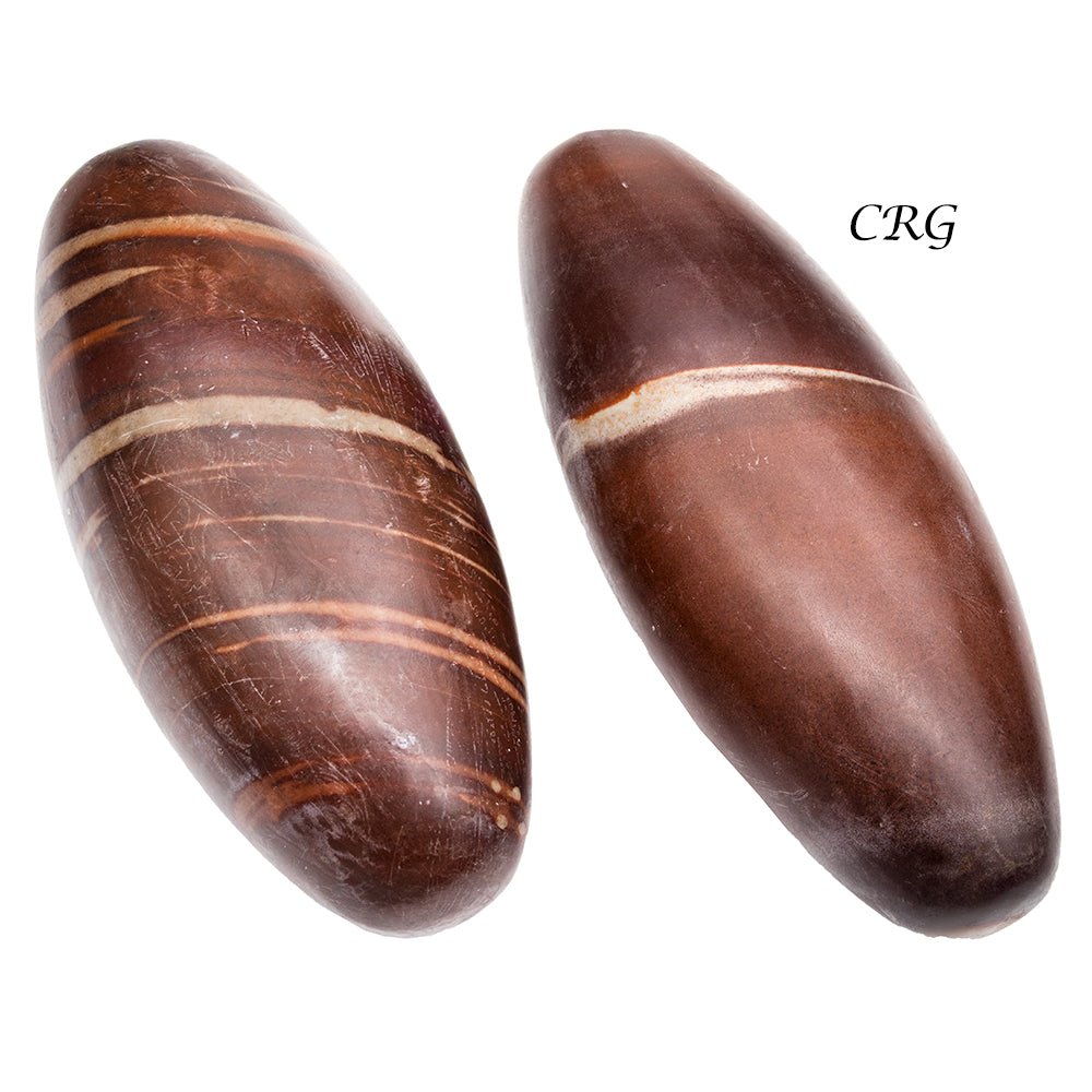 Qty 1 - Shiva Lingam / Narmada Polished 8" in