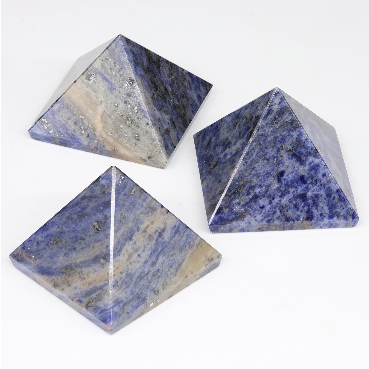 QTY 1 - Sodalite Pyramid / 1-3" AVG