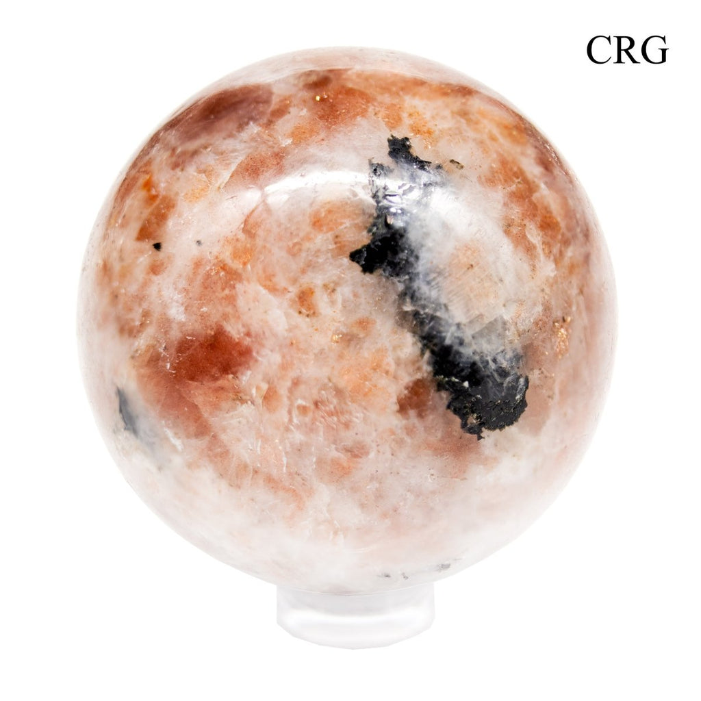 QTY 1 - Sunstone Gemstone Sphere / 40-50mm AVG
