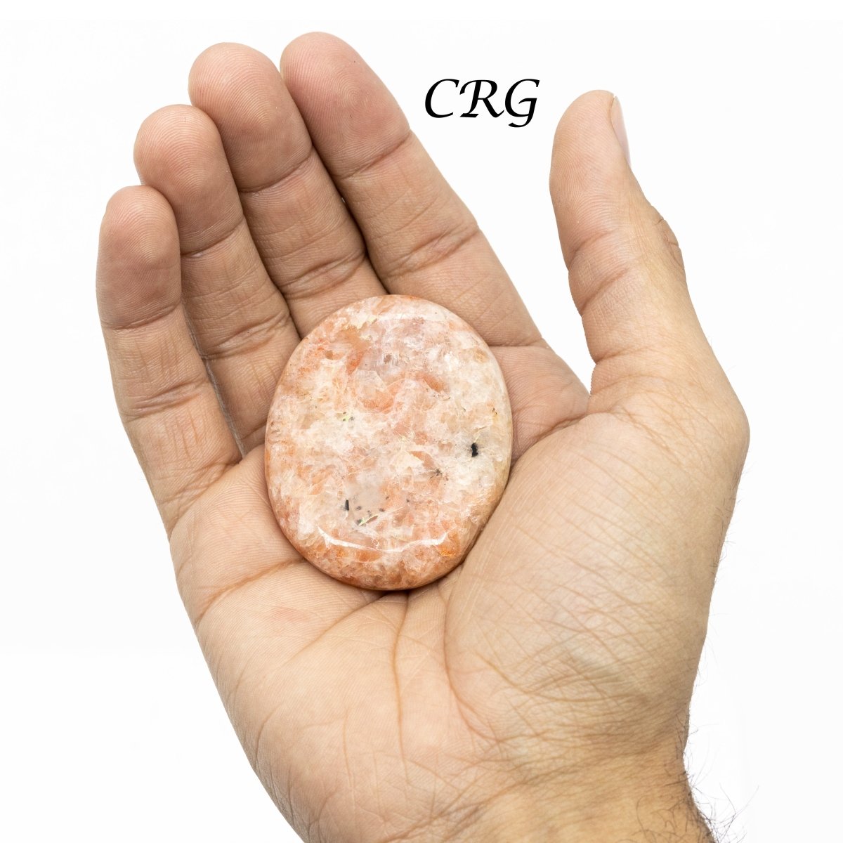 QTY 1 - Sunstone Palm Stone / 2" Avg