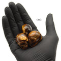 QTY 1 - Tiger's Eye Gemstone Skull / 1.5" AVG