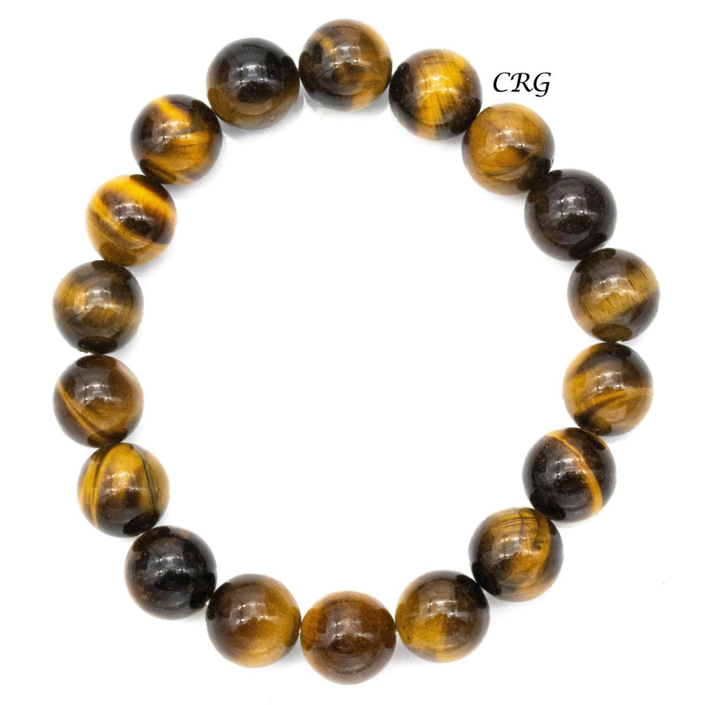 Tigers Eye Premium Bead Stretch Bracelet / 10 mm AVG