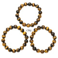 Tigers Eye Premium Bead Stretch Bracelet / 10 mm AVG
