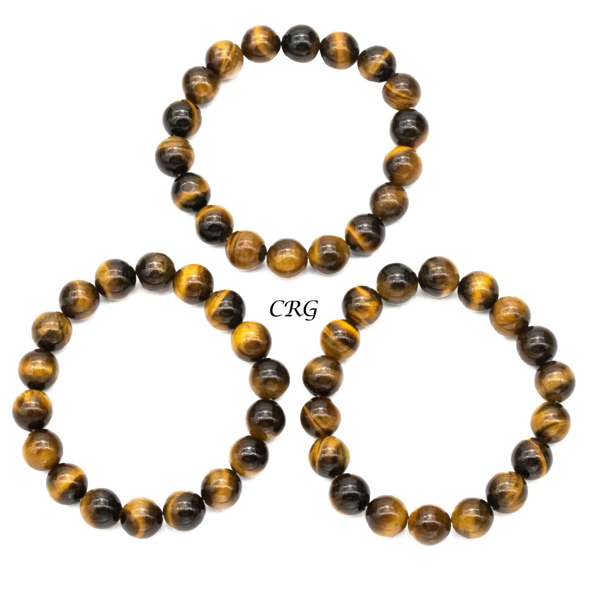 Tigers Eye Premium Bead Stretch Bracelet / 10 mm AVG