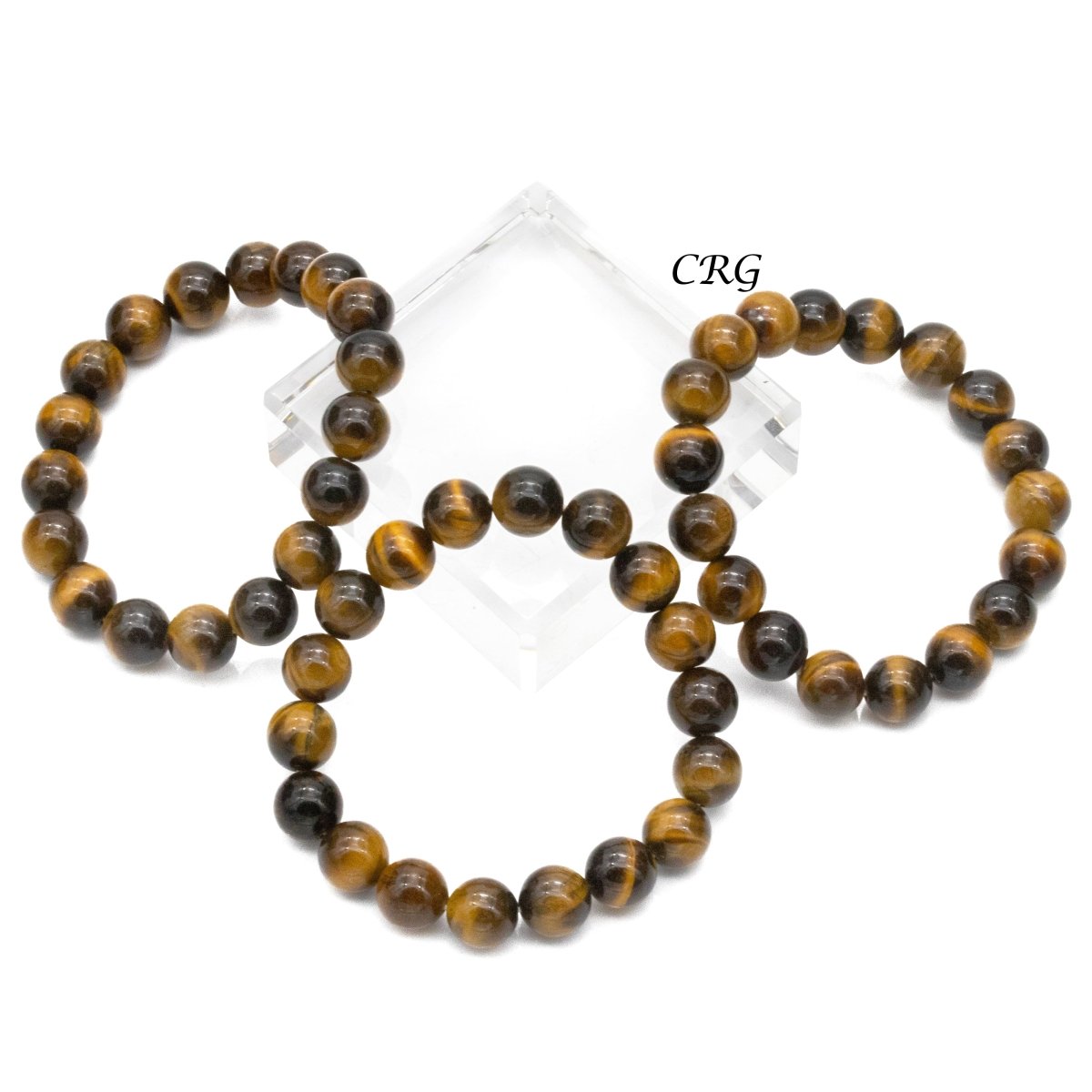 Tigers Eye Premium Bead Stretch Bracelet / 10 mm AVG