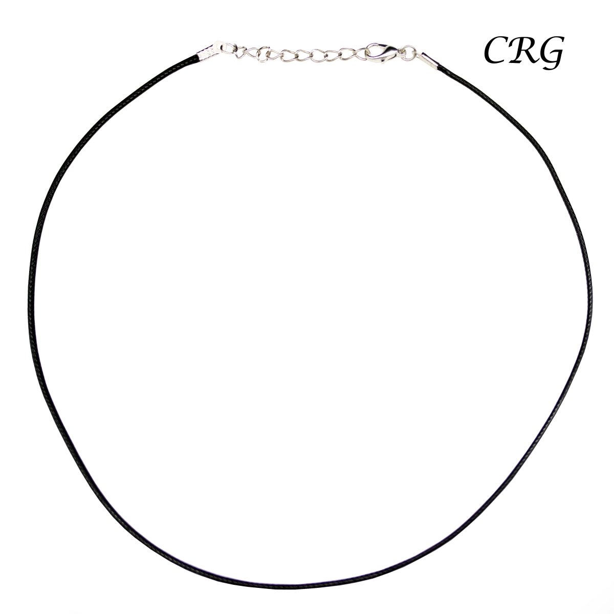 QTY 1 - Waxed Leather 1.5mm Chain Cord / 18"