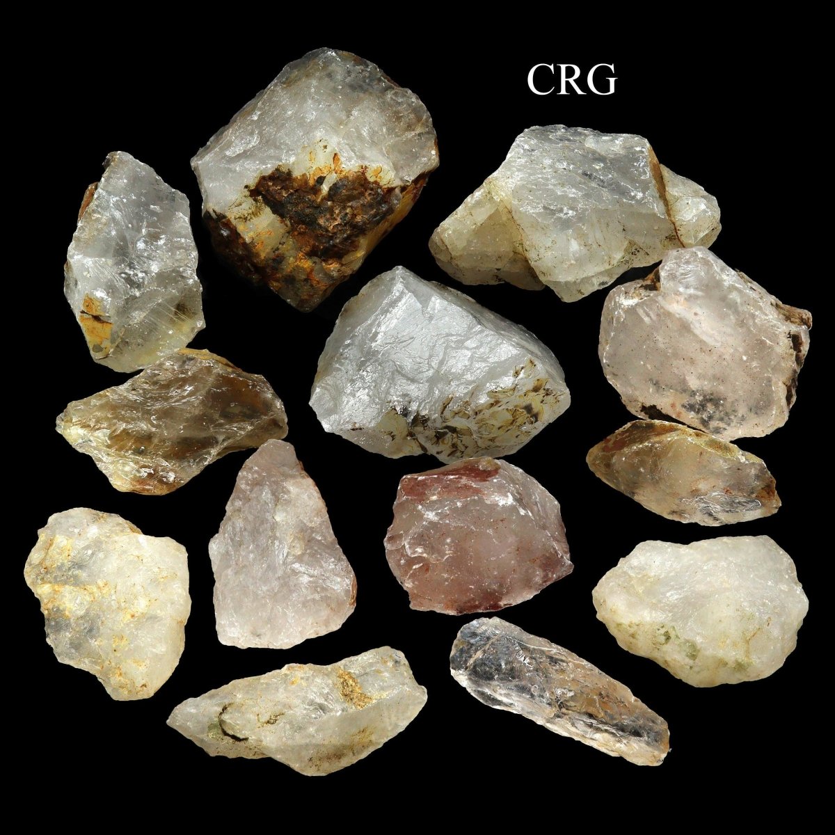 Quartz Crystal Rough (Size 1 to 4 Inches)