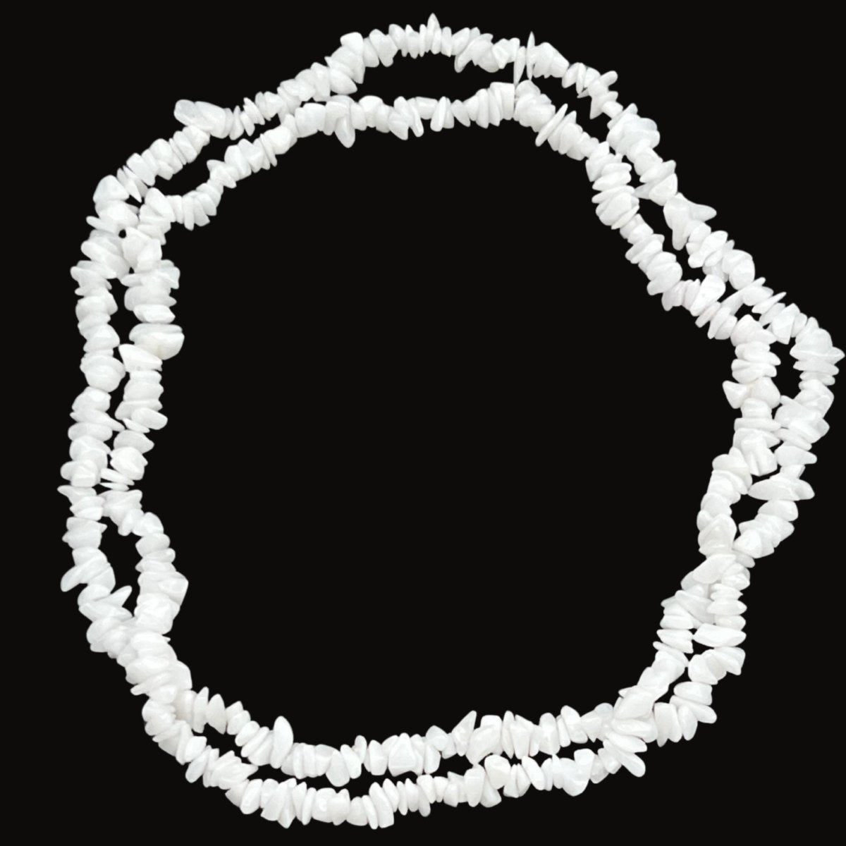 Quartz Strand Chip Necklace (32 Inches) (1 Piece) (INJD)