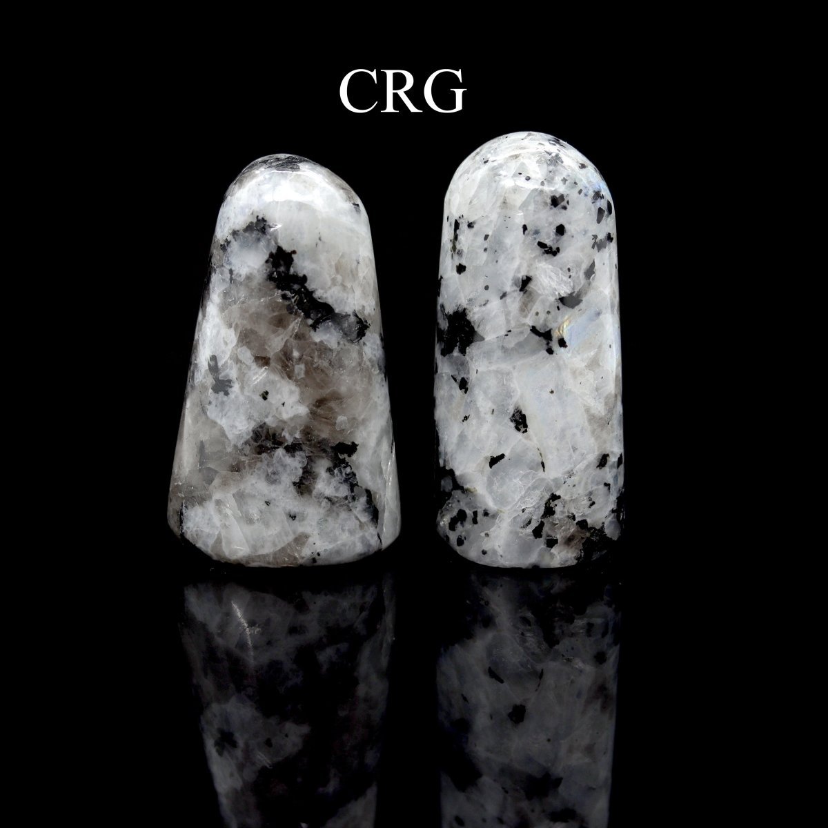 Rainbow Moonstone Freeform Boulder (1 Piece) Size 3 to 5 Inches Standing Crystal Gemstone Decor