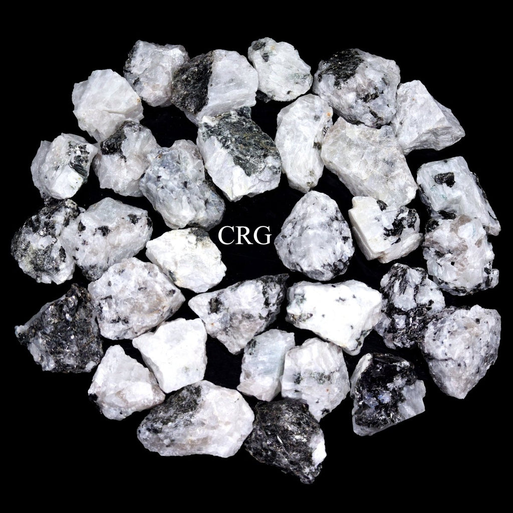 Rainbow Moonstone Rough from India - 25-40 mm - 1 KILO LOT