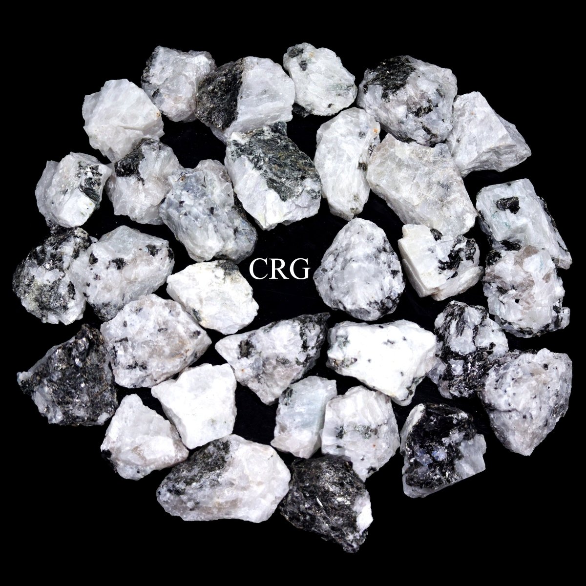 Rainbow Moonstone Rough from India - 25-40 mm - 1 KILO LOT