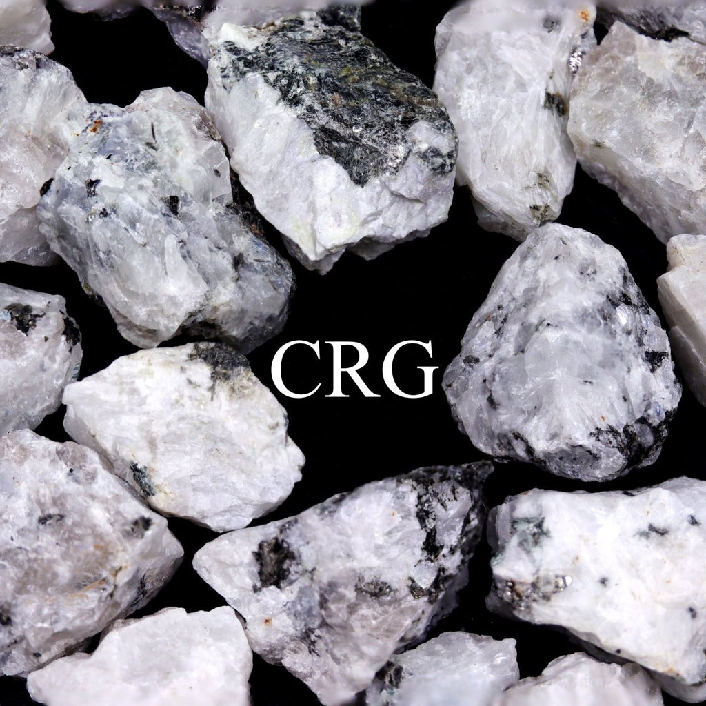 Rainbow Moonstone Rough from India - 25-40 mm - 1 KILO LOT