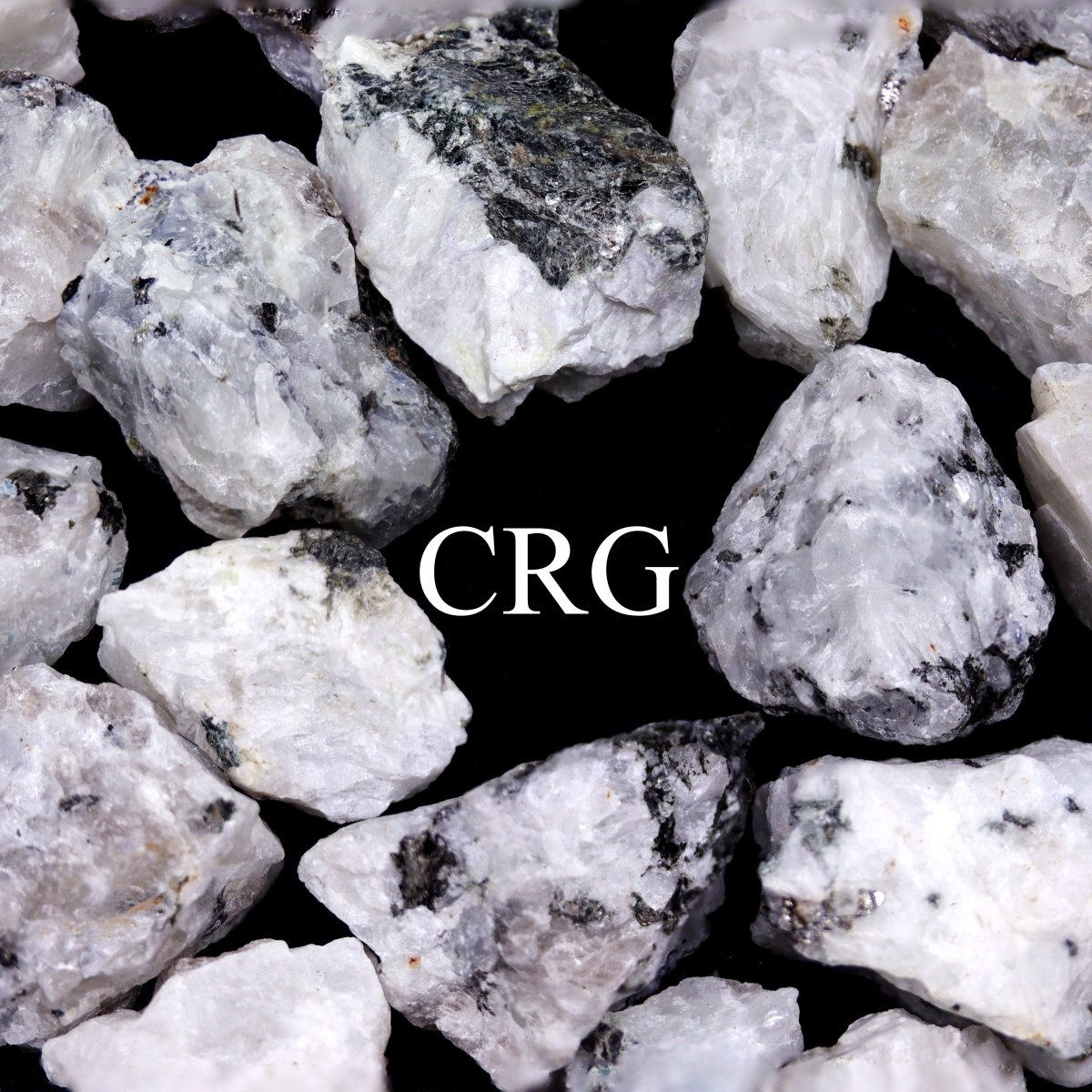 Rainbow Moonstone Rough from India - 25-40 mm - 1 KILO LOT