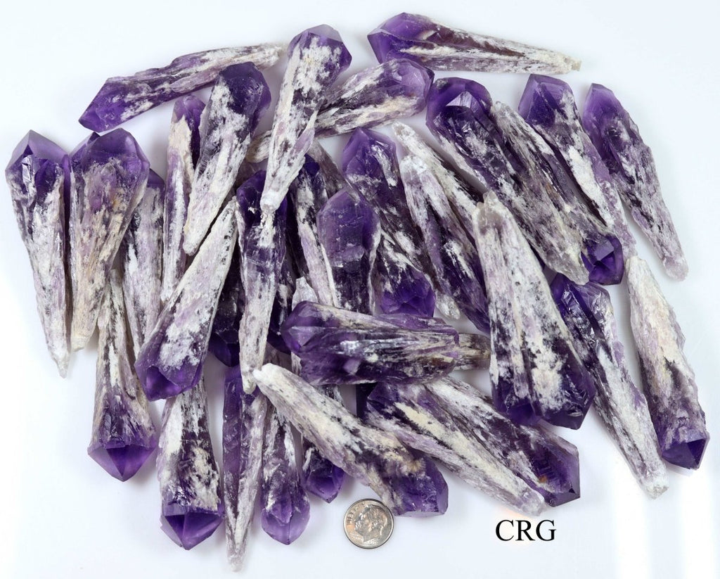 Raw Amethyst Cathedral Points / 2.75-4" AVG - 1 KILO LOT
