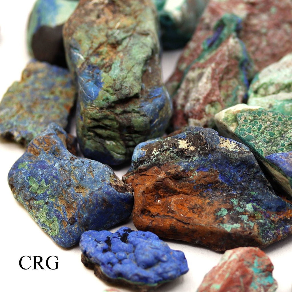 Raw Azurite and Malachite / 1.5-3" AVG - 1 KILO LOT
