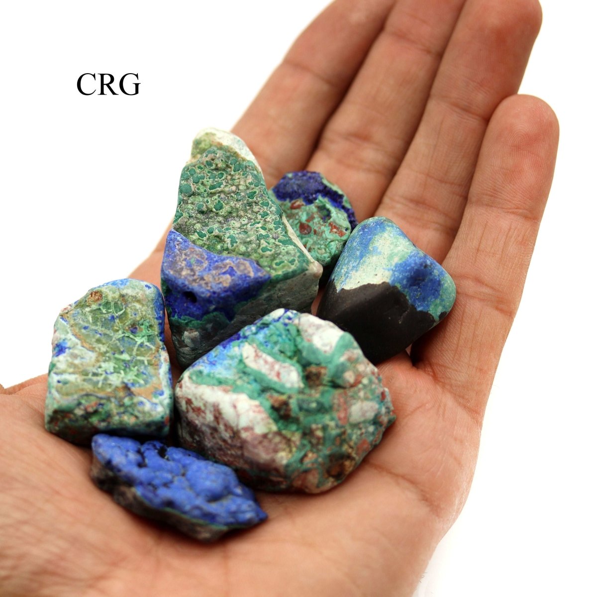Raw Azurite and Malachite / 1.5-3" AVG - 1 KILO LOT